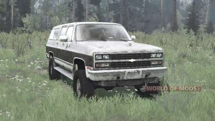 Chevrolet K2500 Suburban 1989 pour MudRunner