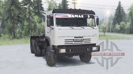 KamAZ-54115 Sattelzugmaschine für Spin Tires