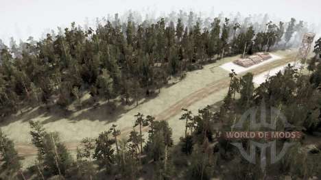 Frontière sauvage américaine pour Spintires MudRunner