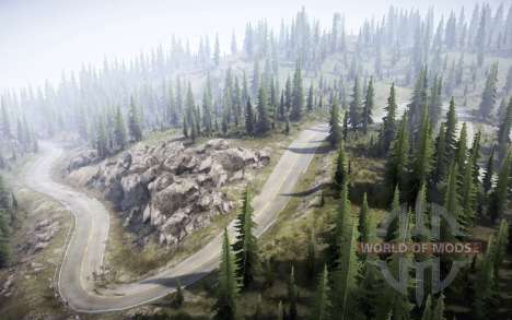 Montagnes Rocheuses pour Spintires MudRunner