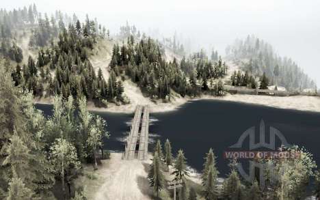 Carte Canyons pour Spintires MudRunner