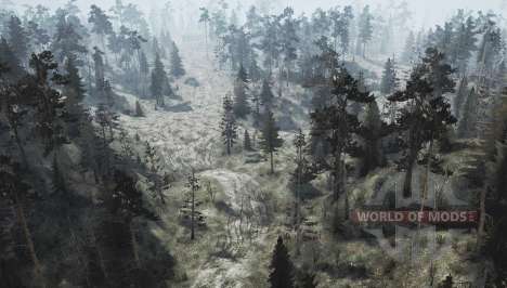 Jeu forestier 4 pour Spintires MudRunner