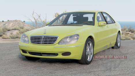 Mercedes-Benz S 400 CDI (W220) 1999 pour BeamNG Drive
