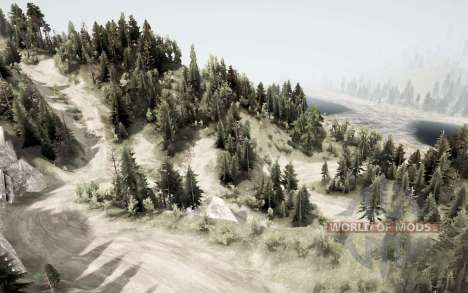 Carte Canyons pour Spintires MudRunner