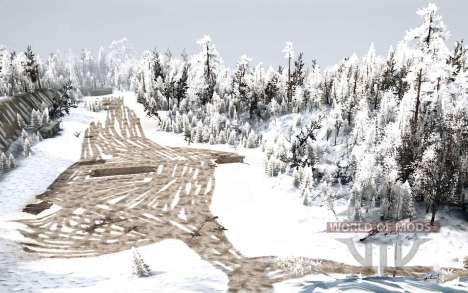 La route vers le Nord. Variante 2 pour Spintires MudRunner