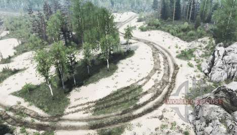Route ensoleillée pour Spintires MudRunner