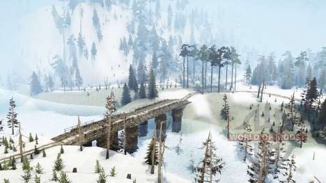 Carte Hiver pour Spintires MudRunner