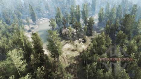 Karte Forstwirtschaft für Spintires MudRunner