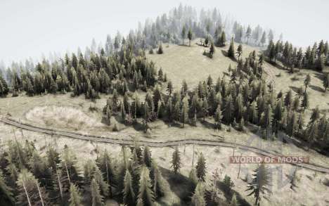 Tracés cartographiques pour Spintires MudRunner