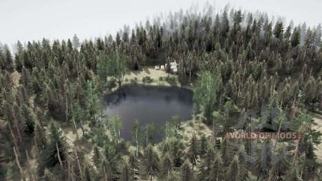 Collines forestières pour Spintires MudRunner
