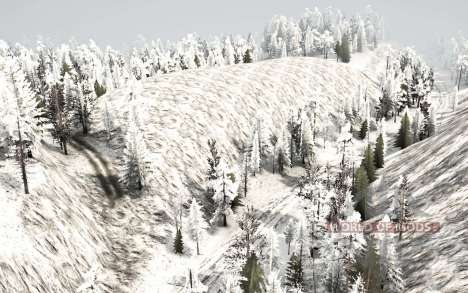 Exploitation forestière de Snow Ridge pour Spintires MudRunner