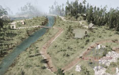 Le sentier hors route pour Spintires MudRunner