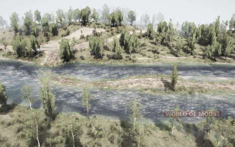 Carte Backwater pour Spintires MudRunner