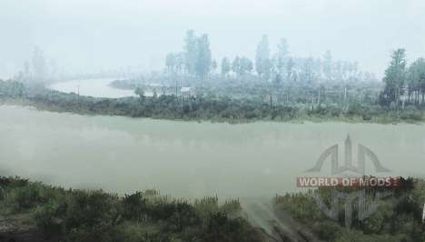 Carte Plaine inondable pour Spintires MudRunner