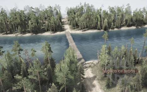 Carte Routes pour Spintires MudRunner