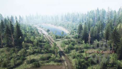 Terres forestières pour Spintires MudRunner