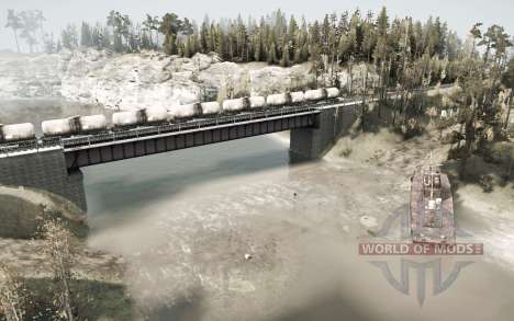 Canyon Blanc pour Spintires MudRunner