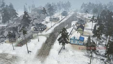 Carte Hiver-Sibérie pour Spintires MudRunner