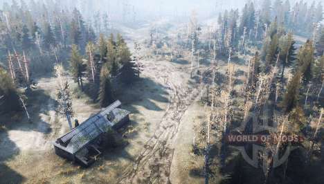 Carte Plaine inondable pour Spintires MudRunner