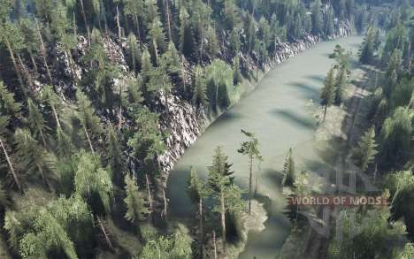 Map 深山丛林宋家湾 pour Spintires MudRunner