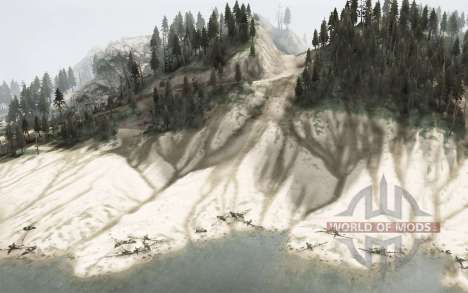 Karte Vulkan für Spintires MudRunner