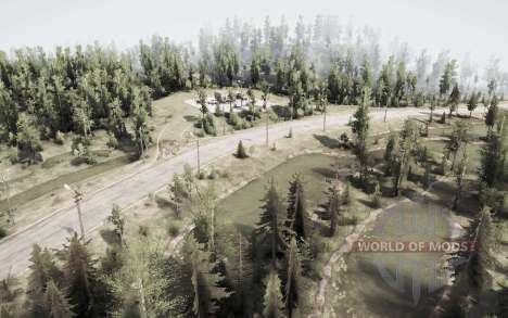 Tracés cartographiques pour Spintires MudRunner