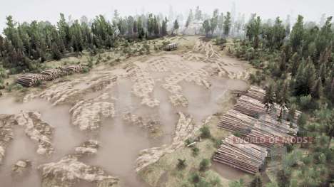 Lacs forestiers pour Spintires MudRunner