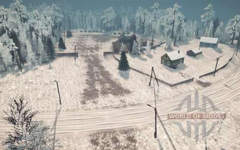 La route vers le Nord 3 pour Spintires MudRunner