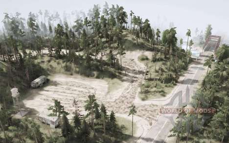 Carte difficile pour Spintires MudRunner