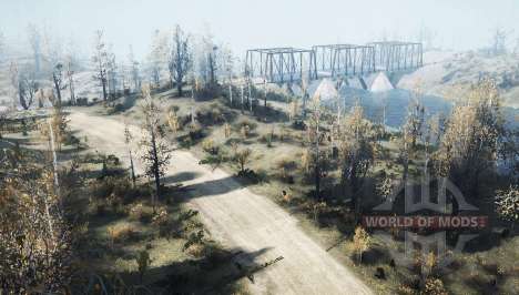 Carte Backwater pour Spintires MudRunner