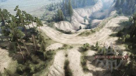 Carte Sibérie pour Spintires MudRunner