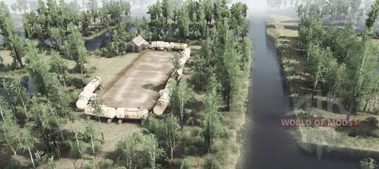 Cage Ranch Map Carte Cage pour MudRunner