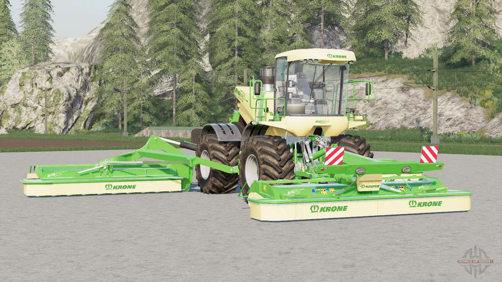 Krone Big M 500 Pour Farming Simulator 2017 6467
