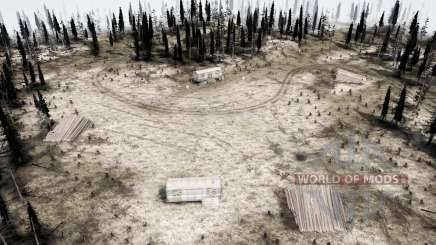 Abattage de forêt brûlée pour MudRunner