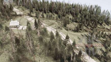 Die harte Taiga. Variante 4: Den Fluss überqueren für MudRunner