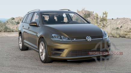Volkswagen Golf R Variant (Typ 5G) 2015 pour BeamNG Drive