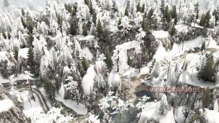 Sentier de bois de montagne pour MudRunner