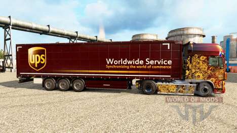 UPS de peau pour Euro Truck Simulator 2