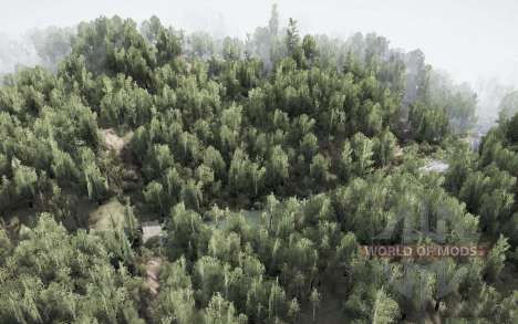 Montagne Java Ouest pour Spintires MudRunner