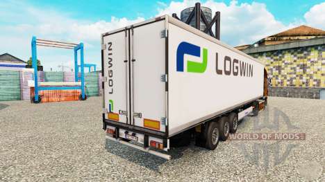 Skin Logwin Logistique pour Euro Truck Simulator 2