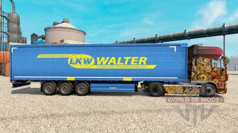 Peau LKW WALTER pour Euro Truck Simulator 2