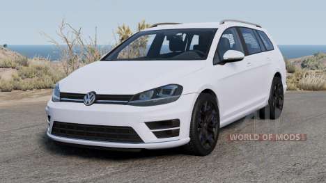 Volkswagen Golf R Estate (Mk7) 2017 (release) pour BeamNG Drive