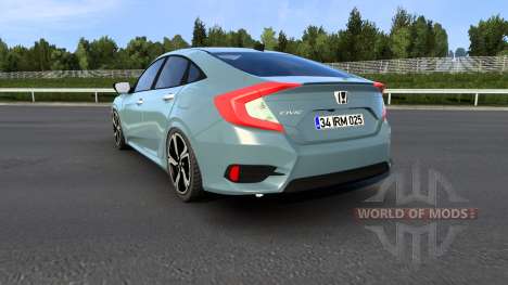 Honda Civic Sedan (FC)  2016 pour Euro Truck Simulator 2
