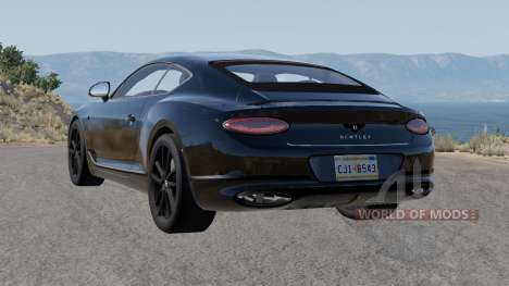 Bentley Continental GT Black pour BeamNG Drive