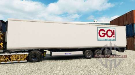 Skin GO Express & Logistique pour Euro Truck Simulator 2