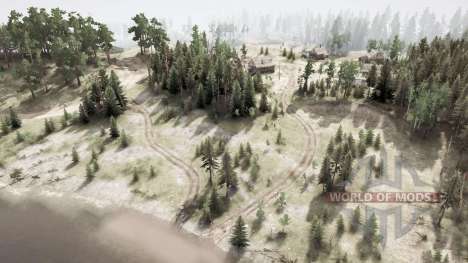 Carte Sibérie pour Spintires MudRunner