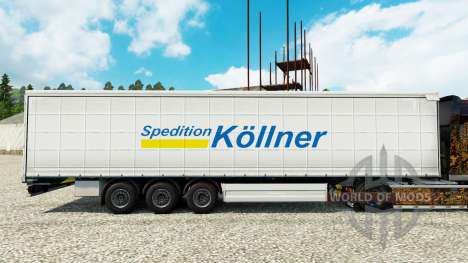 Spédition de peau Kollner pour Euro Truck Simulator 2