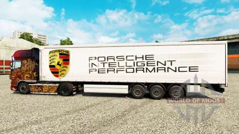 Peau Porsche pour Euro Truck Simulator 2