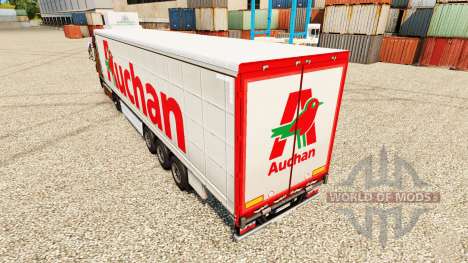 Peau Auchan pour Euro Truck Simulator 2