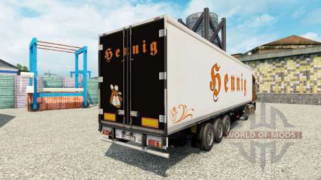 Peau Bennig pour Euro Truck Simulator 2